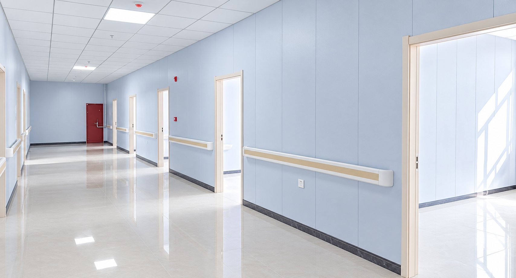 Calculate Hospital Handrail Corridor Quantity