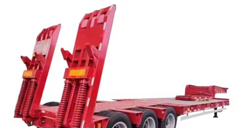 Ready for an attack! The new generation of low-bed semi-trailers from Shandong Zhongsheng Vehicles has been officially launched, helping to make large-load transportation safer and more efficient.