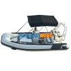 390 Semi rigid rowing RIB boat