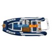 13ft double deck aluminum rib boat with center console