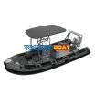 460 Outboard Aluminum Inflatable Boats