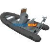 small patrol inflatable boat with pvc tube