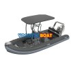 560 Aluminum Rigid Adventure RIB Boat