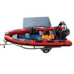 580 Aluminum Orca Sport Inflatable Boat