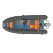 18ft Aluminum V Hull Inflatable Rowing Boat