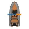 580 Power Coated Aluminum Inflatable Boat