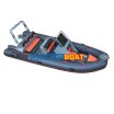 5.6m deep v aluminum semi rigid RIB boat