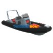 560 Aluminum Inflatable Motor Boat
