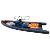 32ft aluminum outboard rib boat for sale
