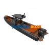 960 cruising semi rigid rhib boat