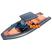 960 Aluminum Cruising Inflatable Rigid Boat