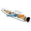 960 aluminum charter rib boat for sale