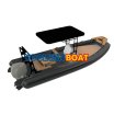 660 Deep V Semi Rigid Inflatable Boat