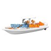 960 aluminum patrol rib boat