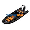680 Semi rigid aluminum inflatable boat for Sale