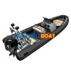 680 Luxury Aluminum RIB Boat with Outboard Motor