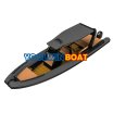 10.6m rigid inflatable outboard aluminum boat