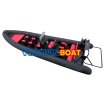 32ft aluminum scuba diving rib boat