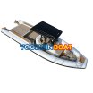 960 touring semi rigid rhib boat