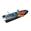 660 aluminum hull inflatable boat