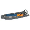 860 patrol aluminum inflatable boats (RHIBs)