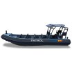 760 Military Aluminum Boat with Solid Foam Collar Tube