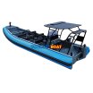 25ft Patrol Semi Rigid Aluminum Inflatable RIB Boat