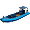760 Solid Collar Aluminum Rigid Inflatable Boat