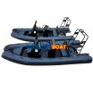 580 Aluminum Hull Semi Fishing Inflatable Boat with Dining Table