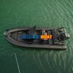 Marine 560 Luxury Black Aluminum RIB Yacht Tender