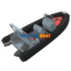 560 Semi Rigid Aluminum Outboard Inflatable Boat