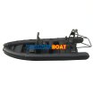 Aluminum 560 Black Orca Inflatable Sport Boat