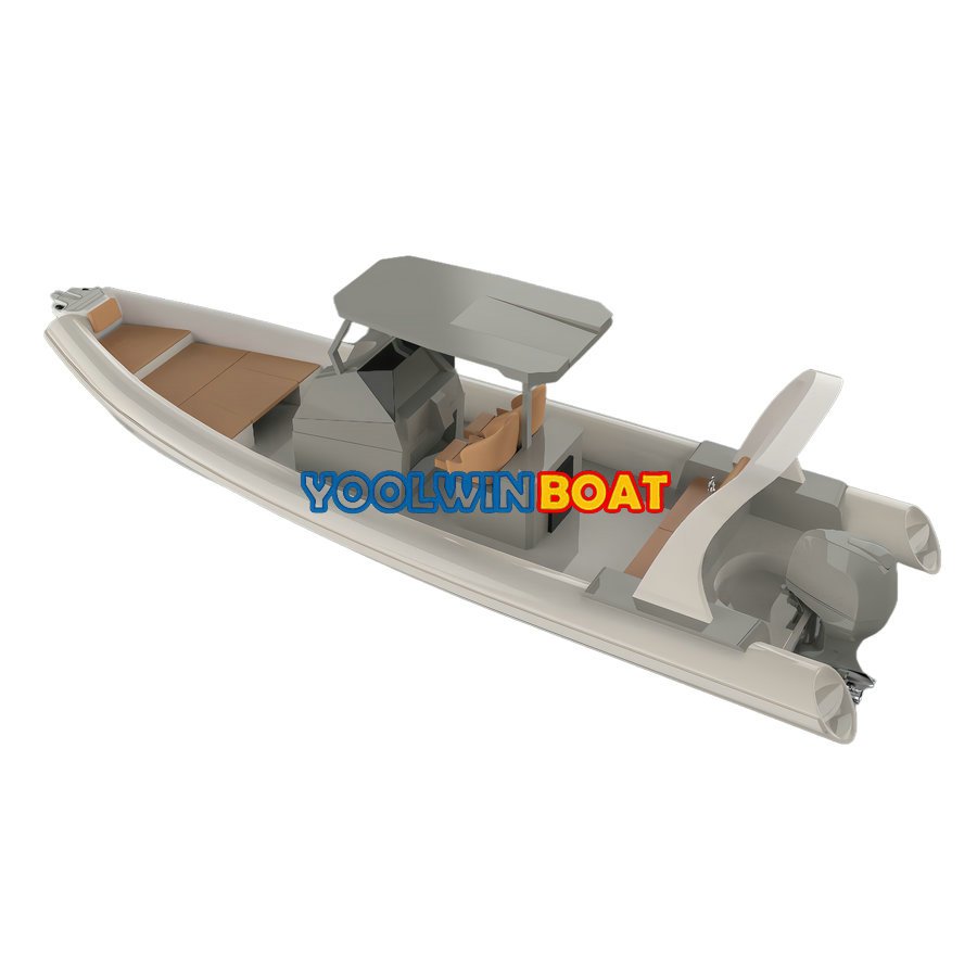 SP900 fiberglass RIB boat for sale