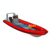 860 aluminum rib boat for commercial diving