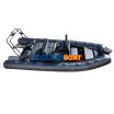 5.6m aluminum rib boat for leisure activities