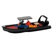 fiberglass semi rigid inflatable boat 860