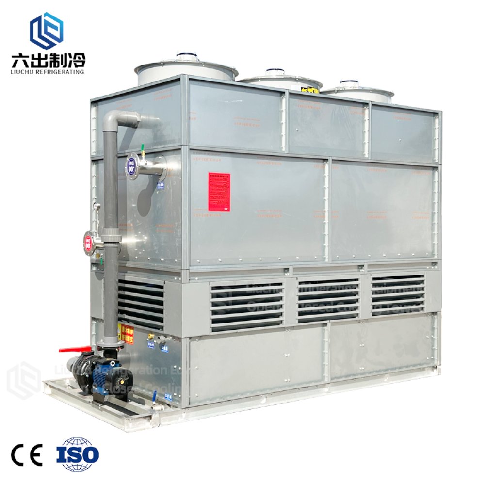 Closed Counterflow Cooling Tower with optimized cooling output