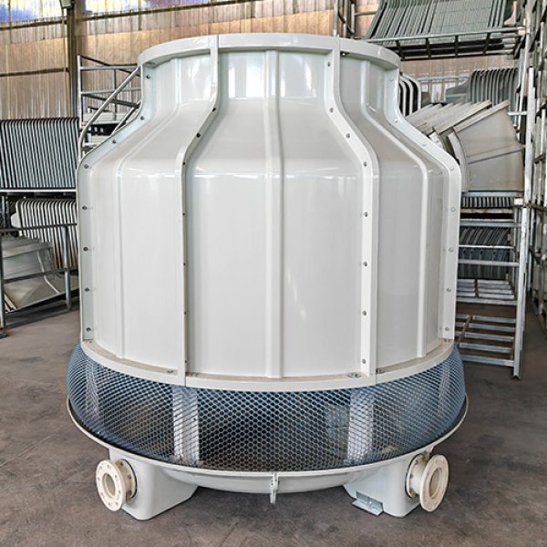 FRP round open cooling tower