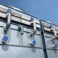 Environmental-friendly industrial evaporative condenser