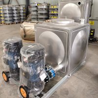 Cooling system pump with customized butterfly valve