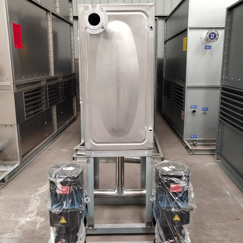 Industrial stainless steel water tank for cooling use