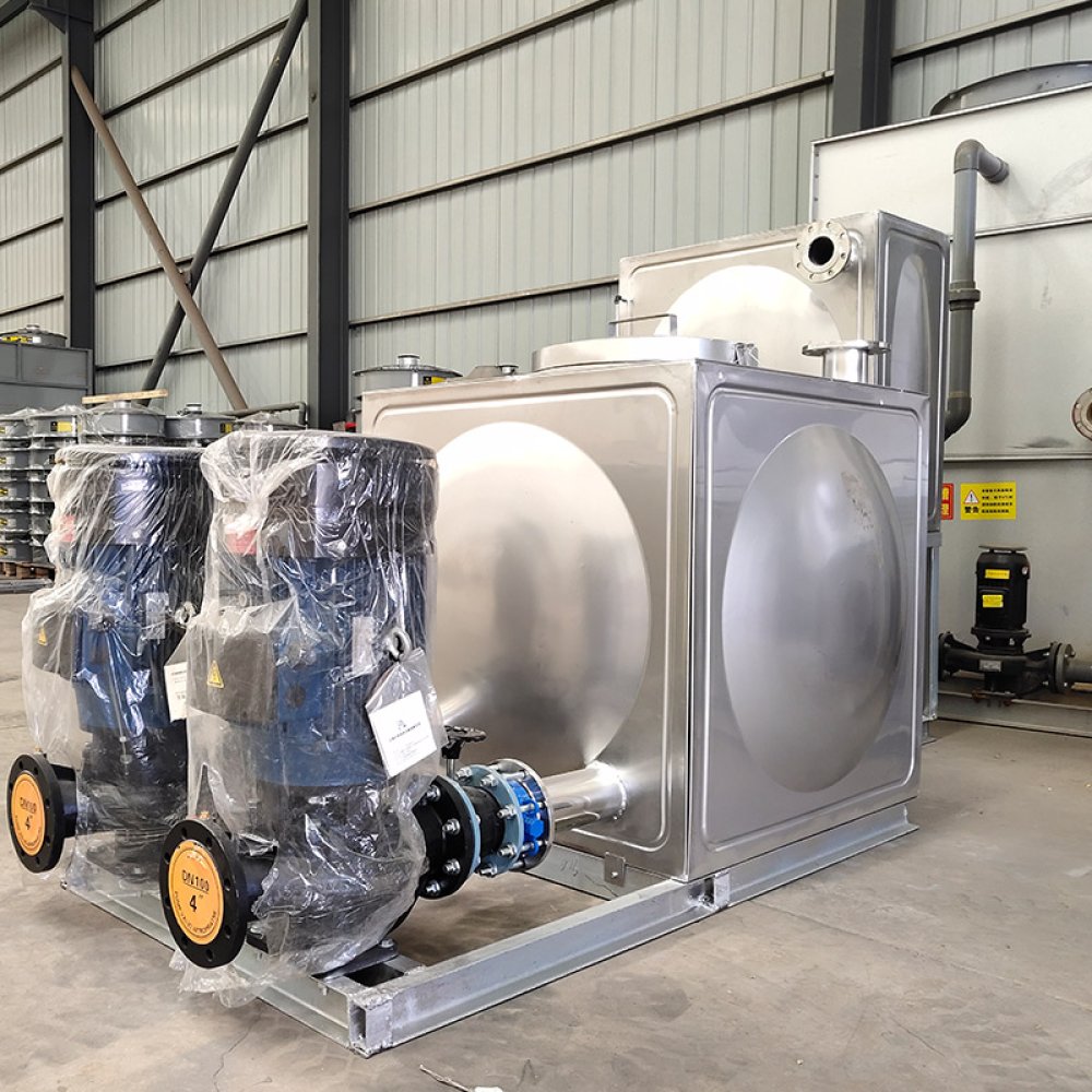 Output-enhancing water tank pump system