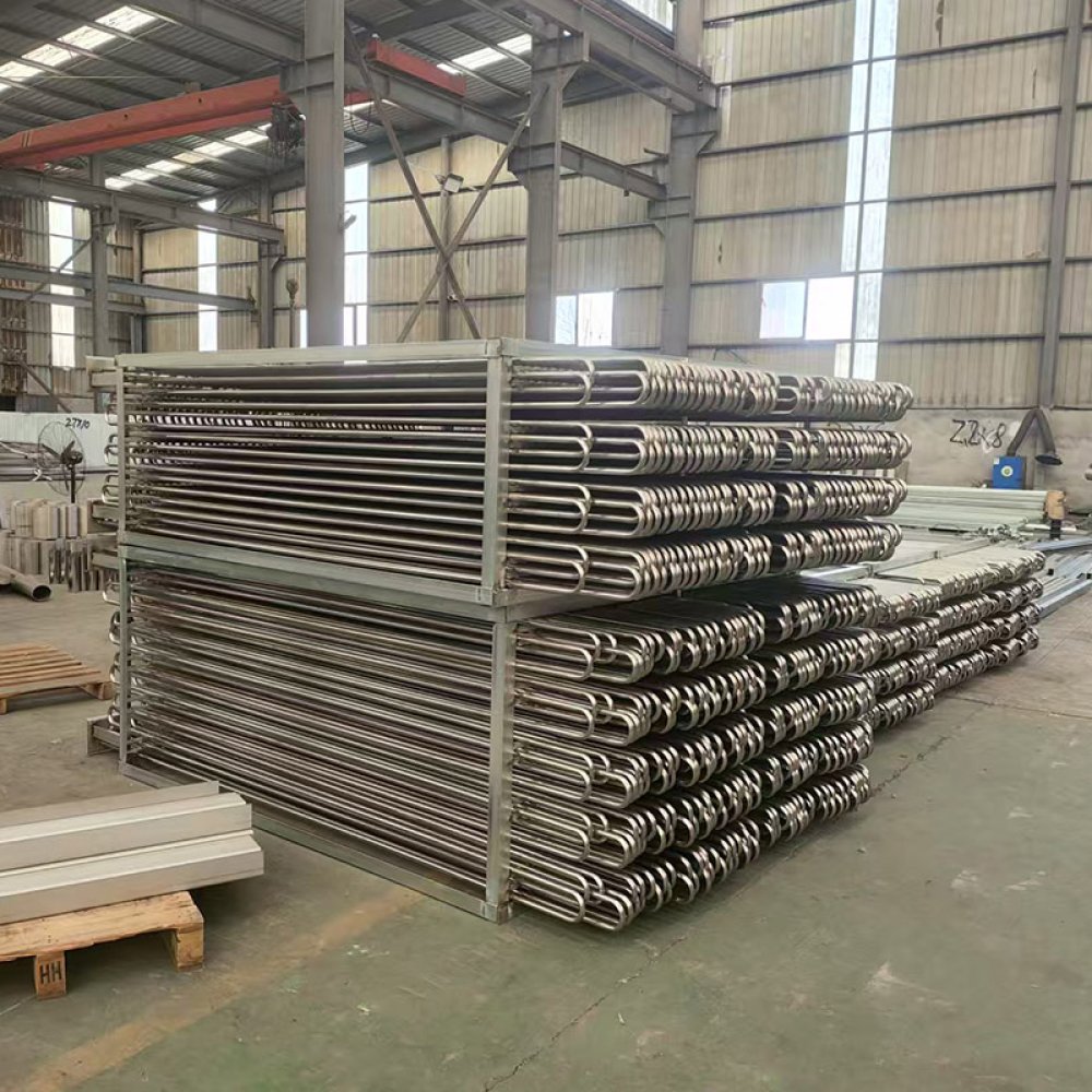 Leak-proof condenser coil with argon welding