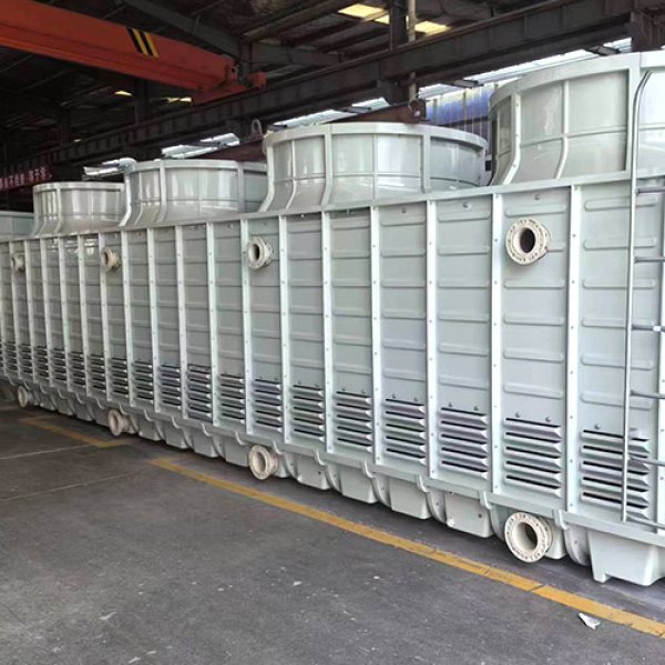 FRP combined square open cooling tower