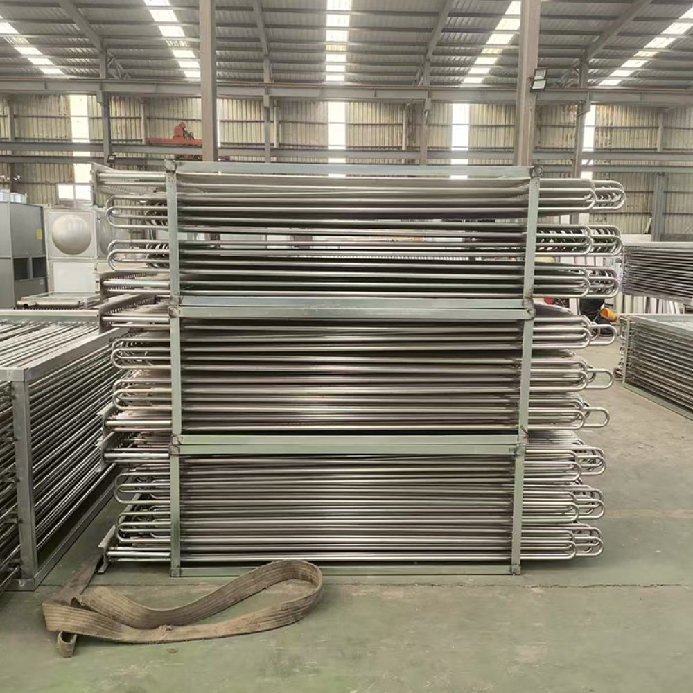 Industrial condenser coil with sealed design