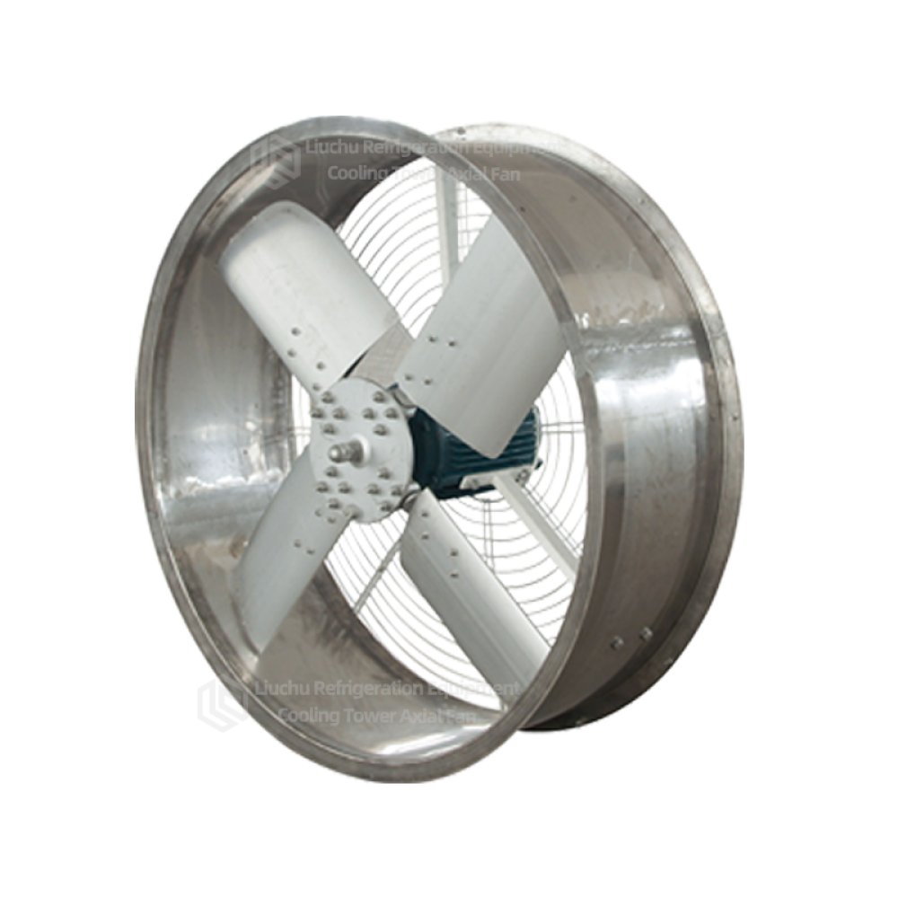 Axial fan equipped with energy-saving motor