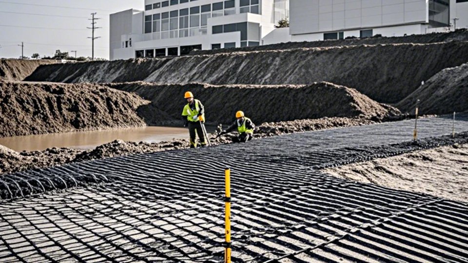 Caso de construcción de geomallas