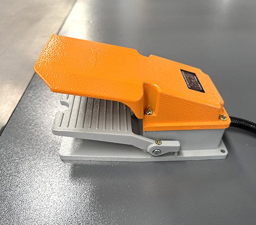 Pneumatic foot-activated switch