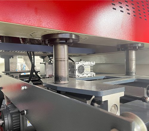 Roller lifting hydraulic column