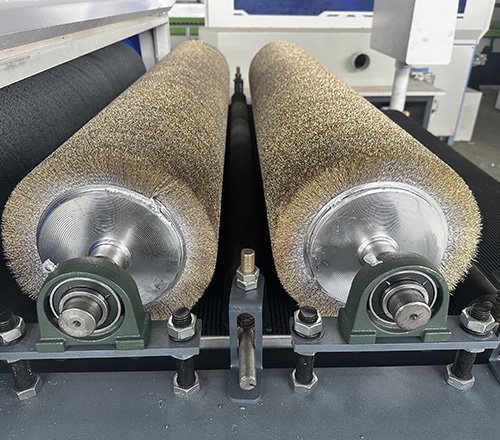 Double steel wire rollers